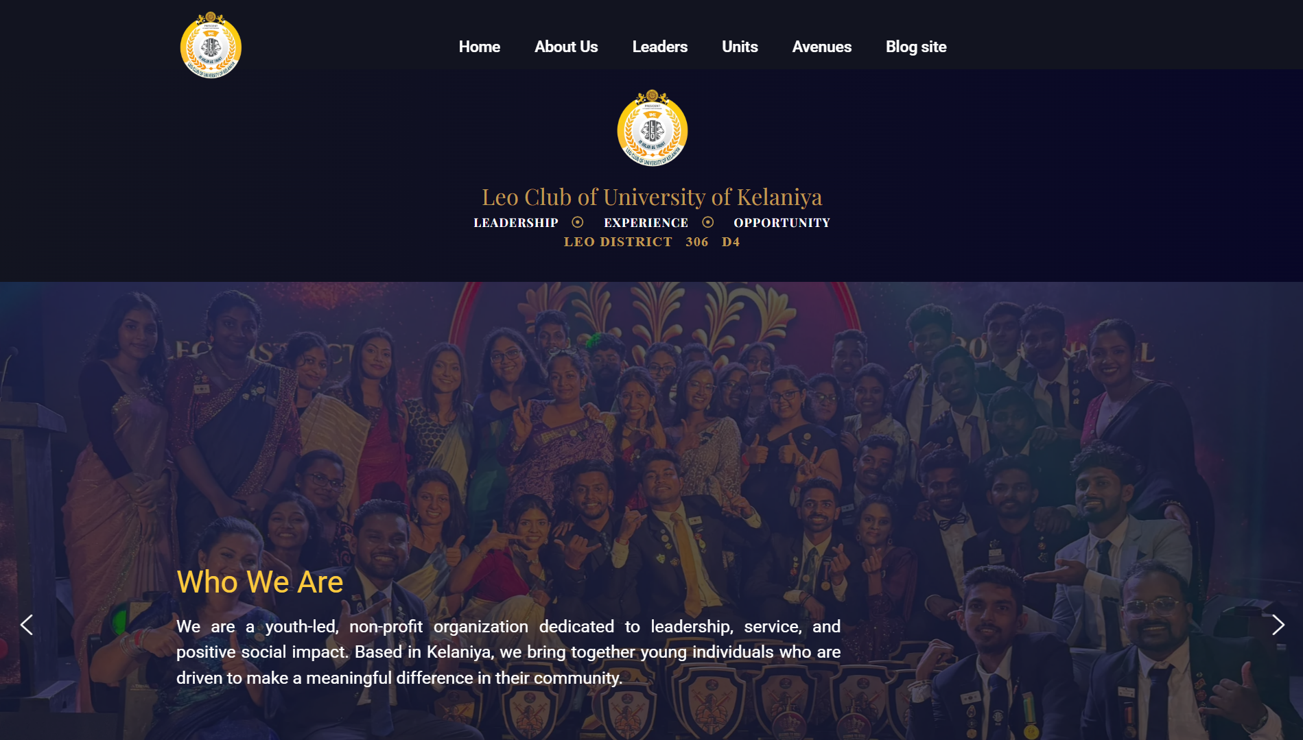 Leo Club Official Website